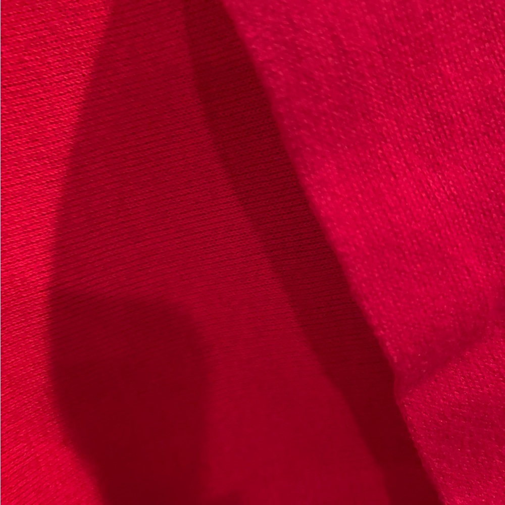 Chico’s Reversible Travel Wrap Rauna with travel bag. Red - Picture 5 of 10